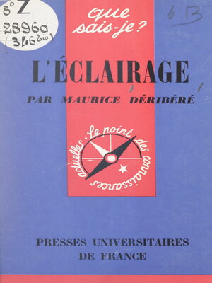cover image of L'éclairage